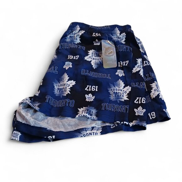NWT Toronto Maple Leafs Officially Licensed NHL Cotton Boxer Shorts Mens L - Picture 9 of 11